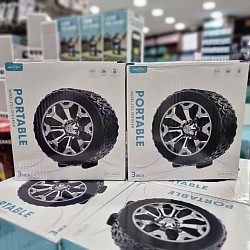 Wireless portable Wheel speaker 8$