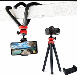 Flexible Tripod available in red and black 6$