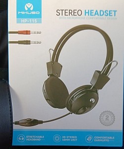 Stereo headset 9$
